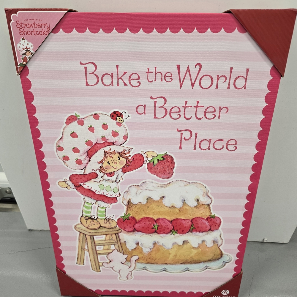 Strawberry Shortcake Canvas Picture